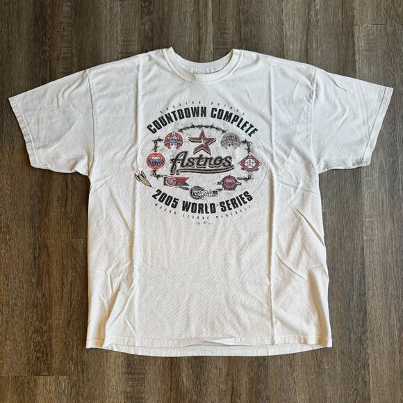 Vintage Houston Astros 2005 World Series T-Shirt - size XL - Picture 1 of 4